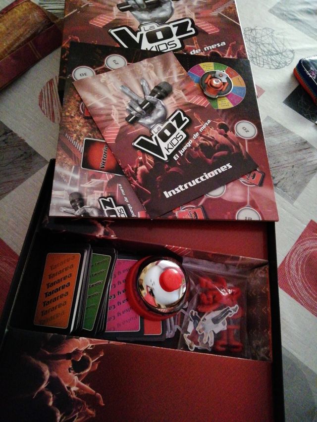 juego de mesa la voz kids