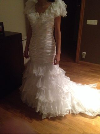 vestido de novia de segunda mano en mataró en wallapop
