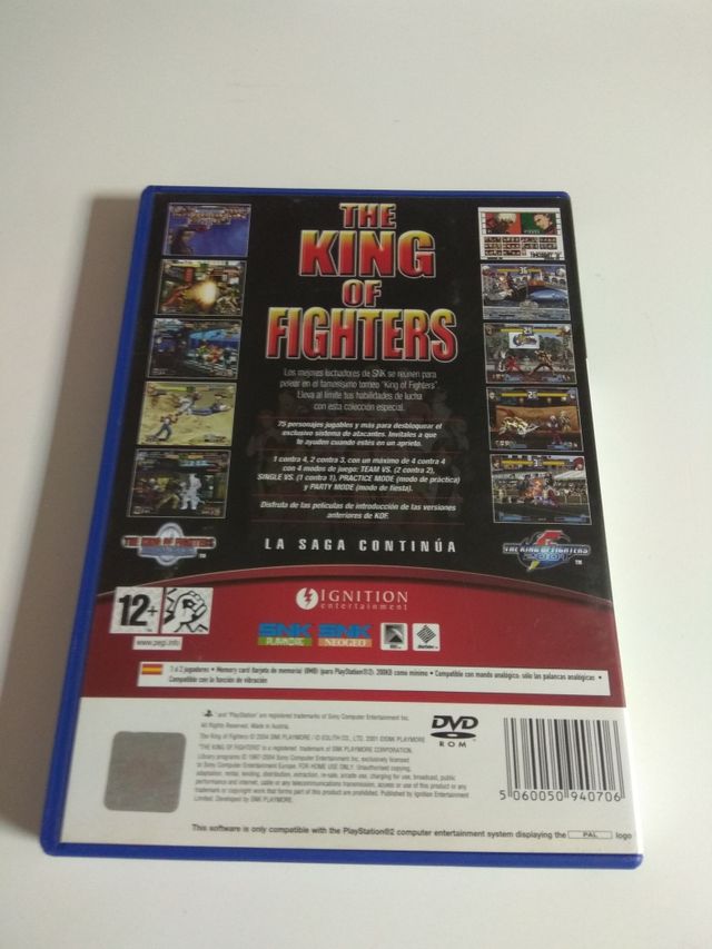 the King of fighters 2000-2001 ps2