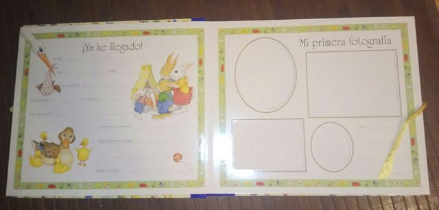 El libro del bebé Álbum fotos nacimiento