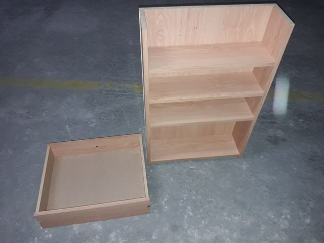 MESA DE ESTUDIO PARA ORDENADOR DE MADERA DE HAYA