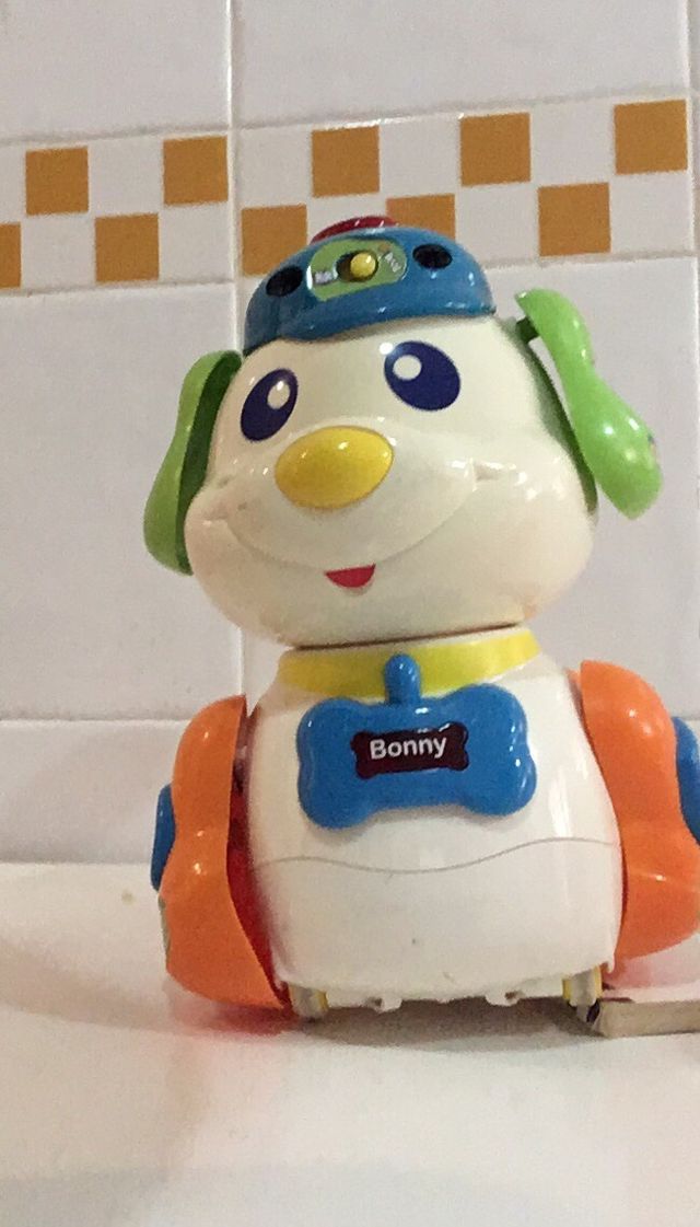 Perrito juguete, bebés