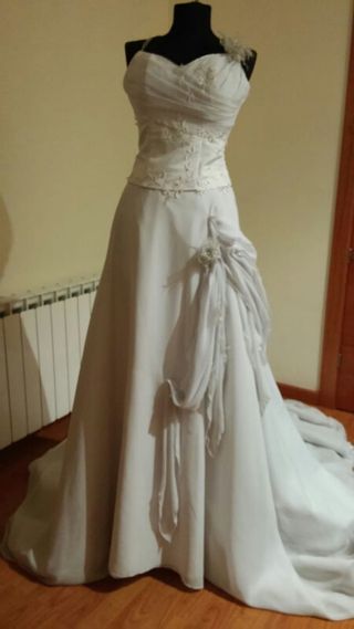 vestido de novia de segunda mano en lloret de mar en wallapop