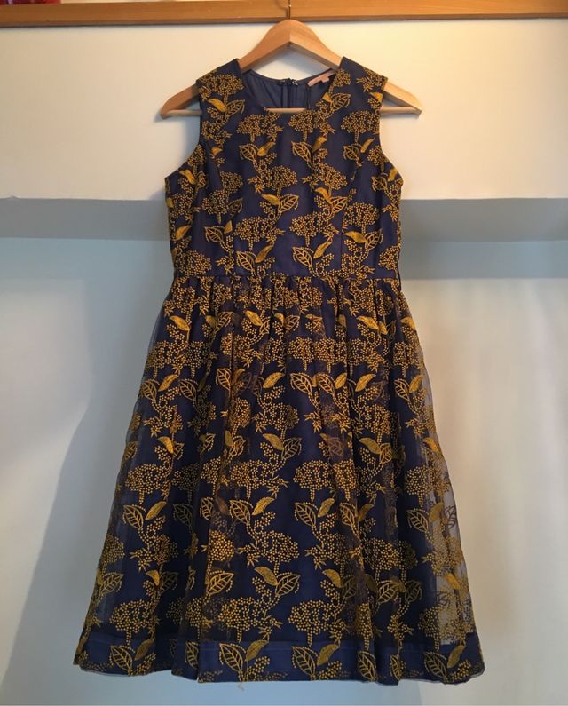 Vestido Tintoretto fieston