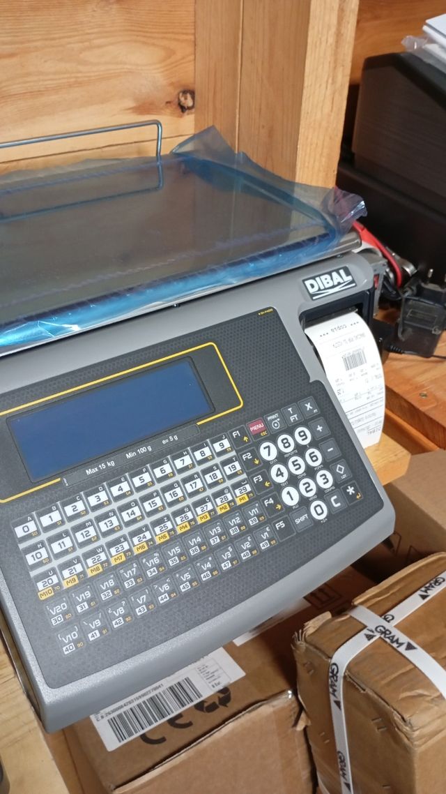 Balanzas y basculas DIBAL