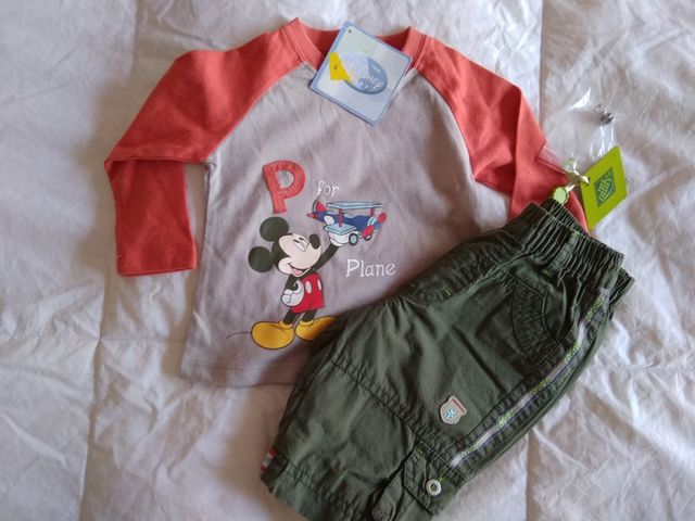 conjunto 6 meses niño