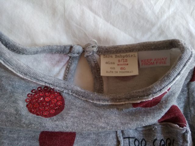 niña zara 12 meses