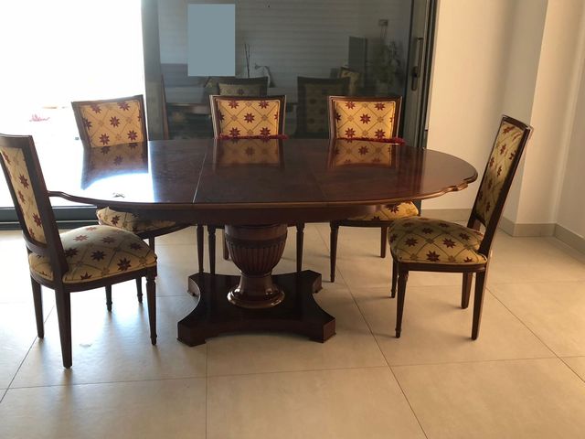 MESA COMEDOR Y CENTRO, SILLAS Y APARADOR de segunda mano por 3.000 ... MESA COMEDOR Y CENTRO, SILLAS Y APARADOR de segunda mano por 3.000 ...