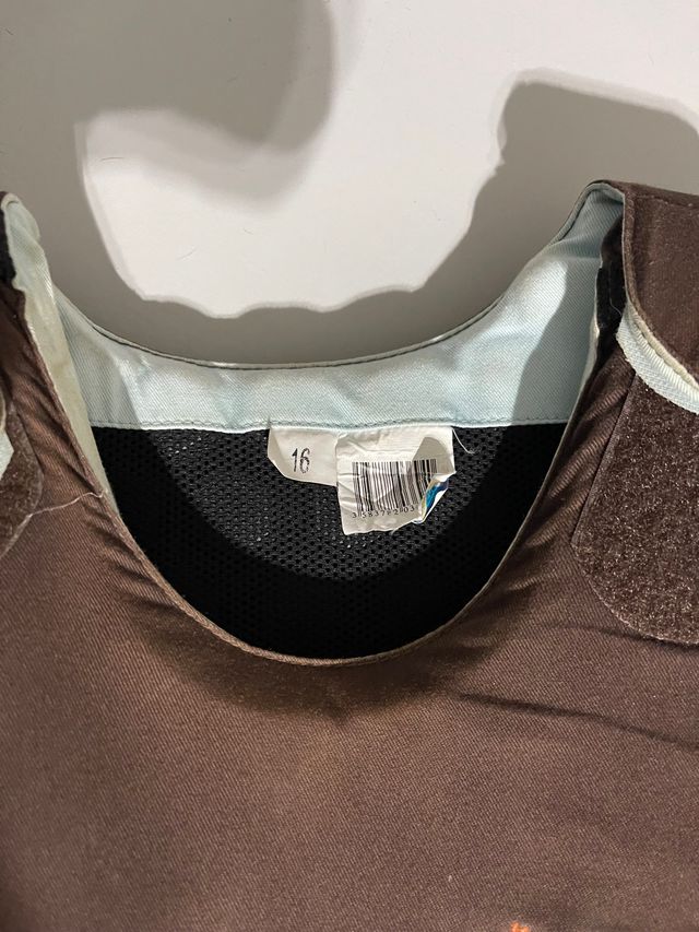 Peto para montar a caballo talla 16