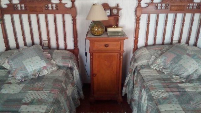 Dos colchas edredones+cortinas+cuadrantes