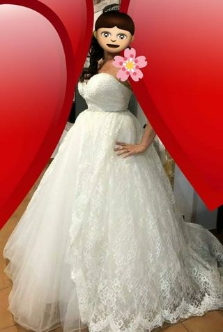 vestido de novia de segunda mano en valencia en wallapop