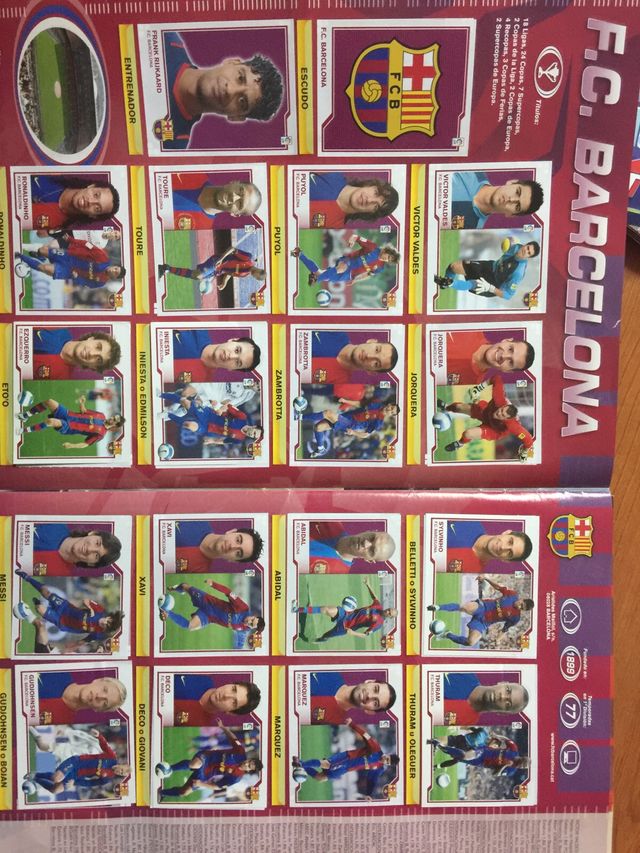 Cromos liga 2007/2008