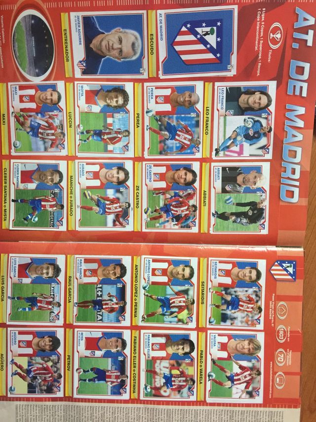 Cromos liga 2007/2008