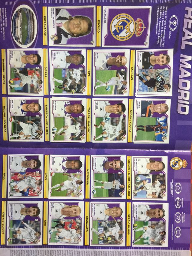 Cromos liga 2007/2008