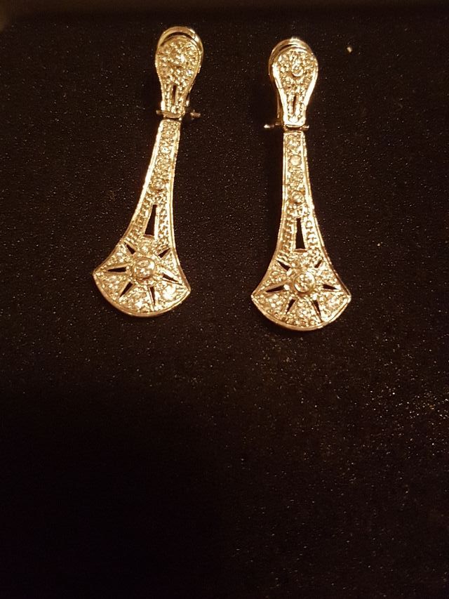 pendientes de plata para boda