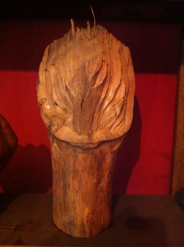 Escultura natural en Madera