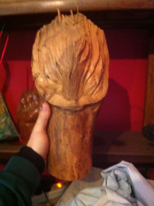 Escultura natural en Madera