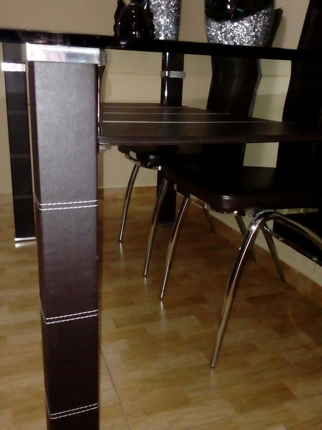 Mesa alta de comedor de segunda mano por 145 € en Mérida en WALLAPOP Mesa alta de comedor de segunda mano por 145 € en Mérida en WALLAPOP