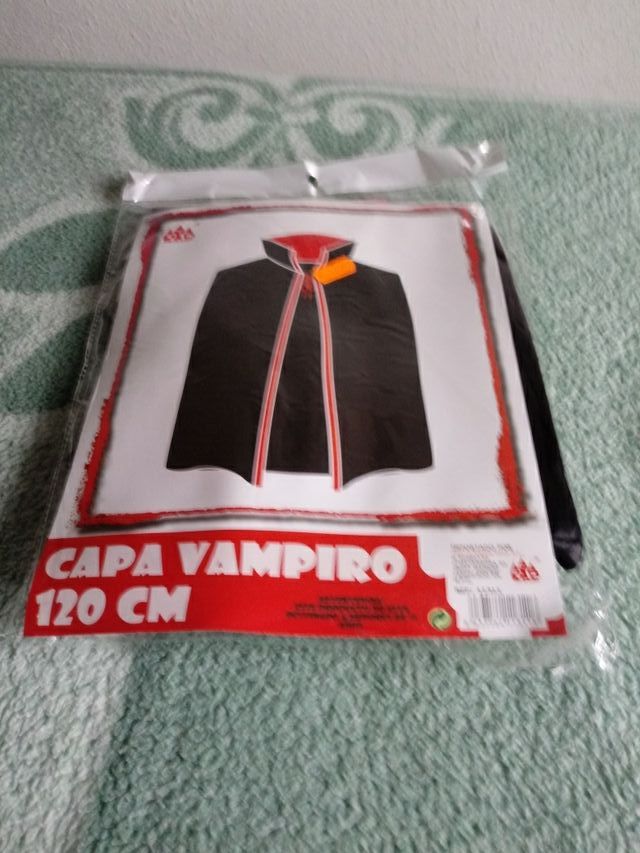 Capa vampiro  disfraz niño Carnavales Halloween