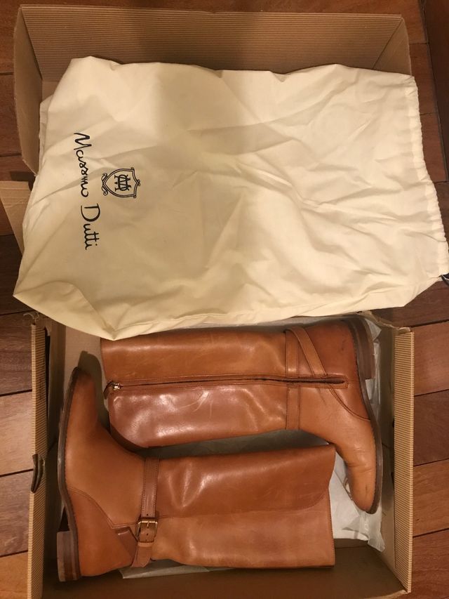 Botas piel Mássimo Dutti num 34