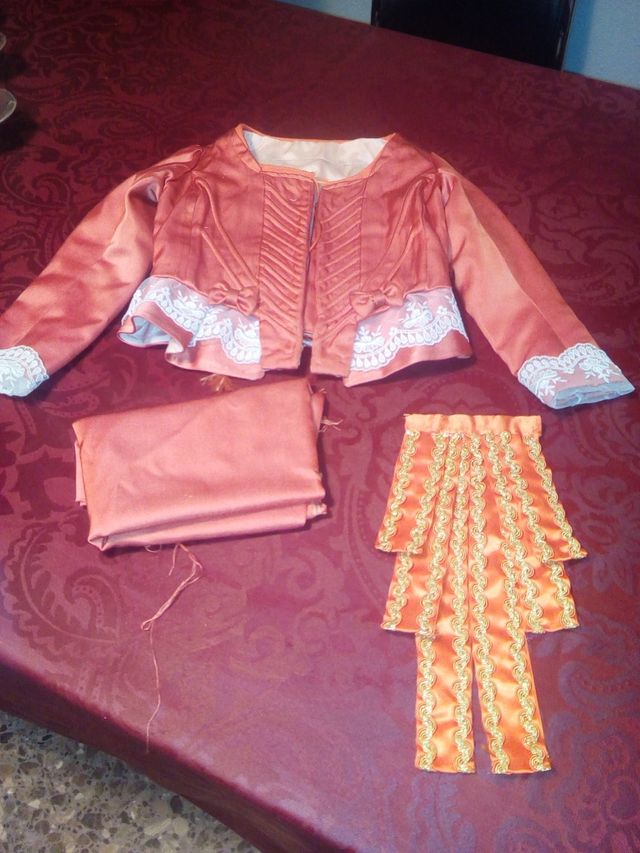 traje de fallera de 2 a 4 años