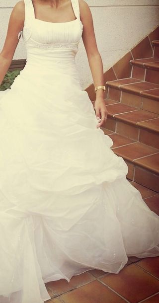 vestido de novia pronovias de segunda mano en granada en wallapop