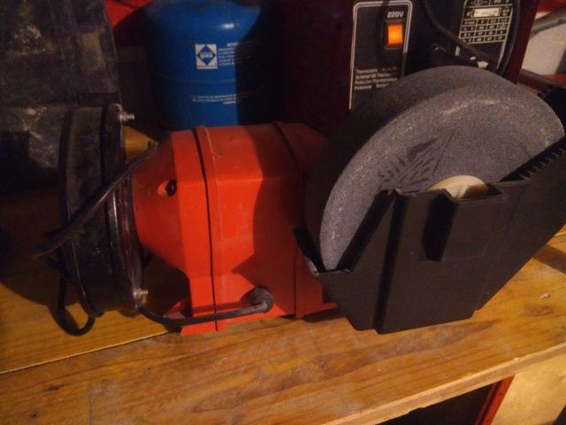 Amoladora de dos piedras