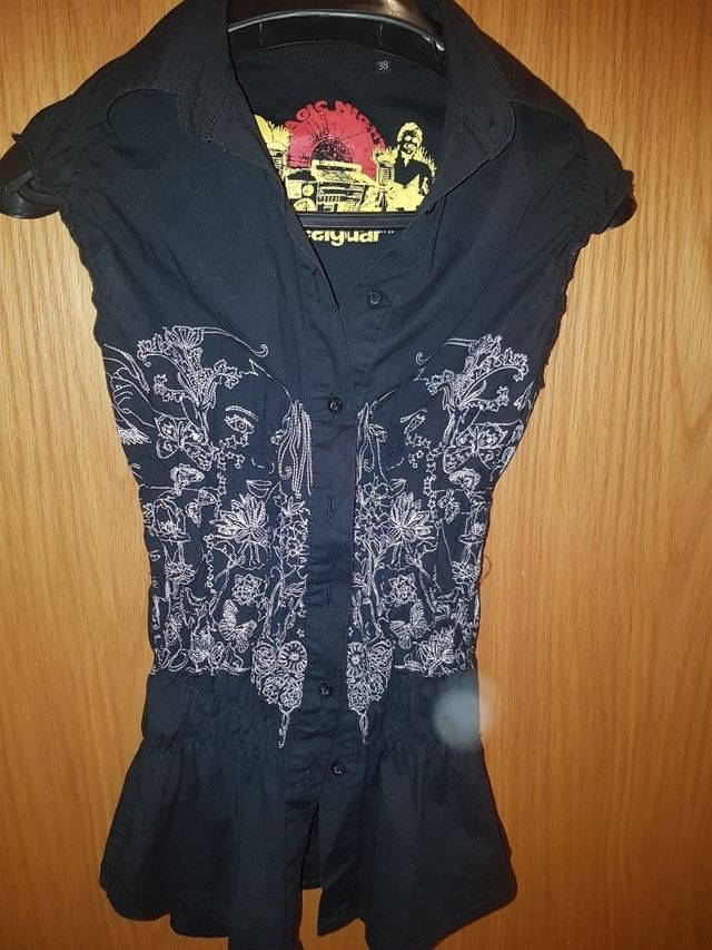 camisa desigual talla 38