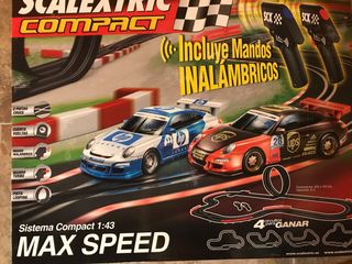 scalextric compact mandos inalambricos