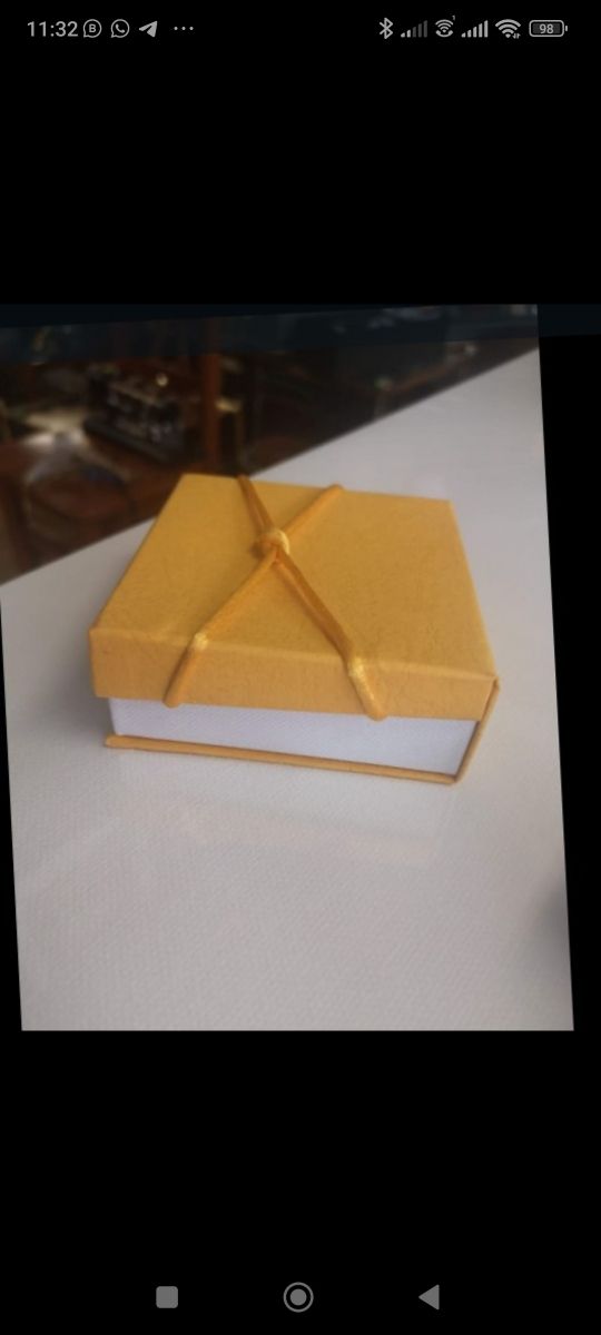 cajitas anillos, nuevas.