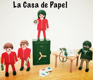 playmobil la casa de papel