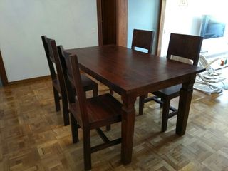 Mesa comedor madera de segunda mano en Valencia en WALLAPOP Mesa comedor madera de segunda mano en Valencia en WALLAPOP