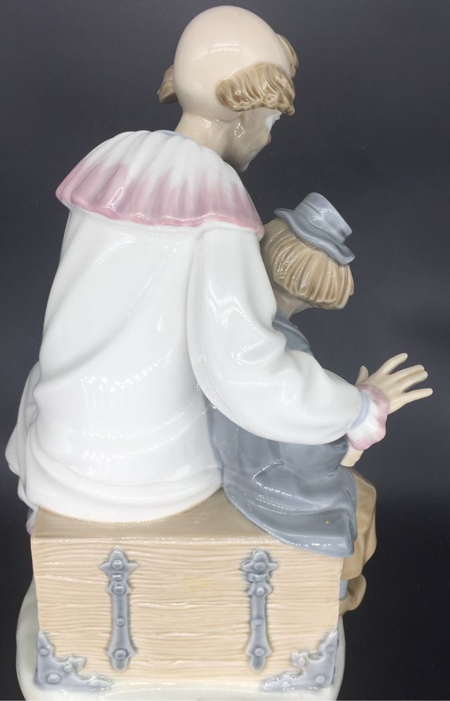 Figura Payaso con niño de Nao Lladró