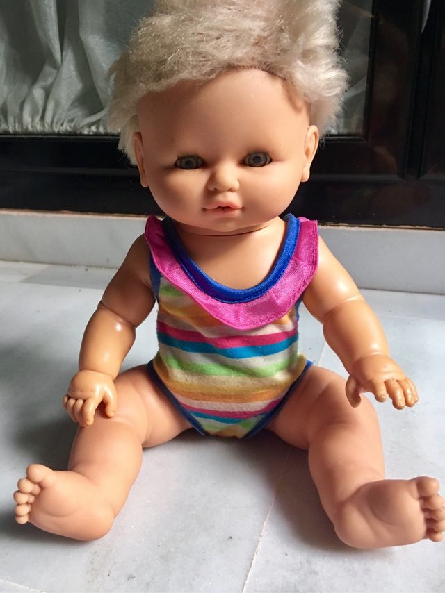 Muñeca Nadador años80