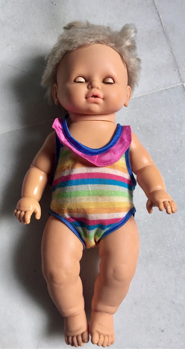 Muñeca Nadador años80