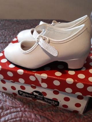 Por De Zapatos Baile Garrudo Roberto Talla 22 Mano Segunda Flamenco OP6qwzTO