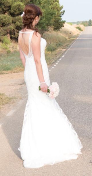 vestido de novia de segunda mano en la provincia de burgos en wallapop