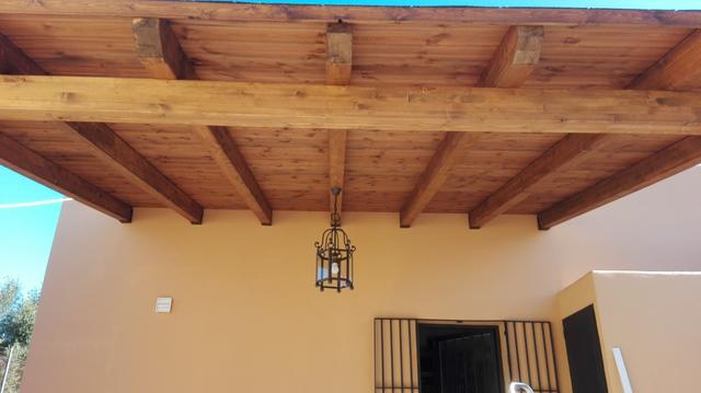Porche de madera