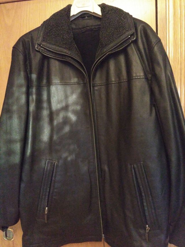 Chaqueton Abrigo Piel