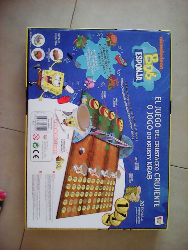 Juego Bob Esponja