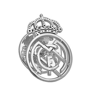 Real Madrid Pin Plata de Ley 925 Unisex