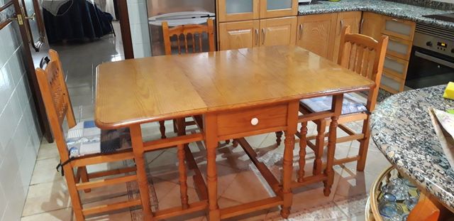 Mesa rústica cocina de segunda mano por 150 € en Manuel en WALLAPOP Mesa rústica cocina de segunda mano por 150 € en Manuel en WALLAPOP