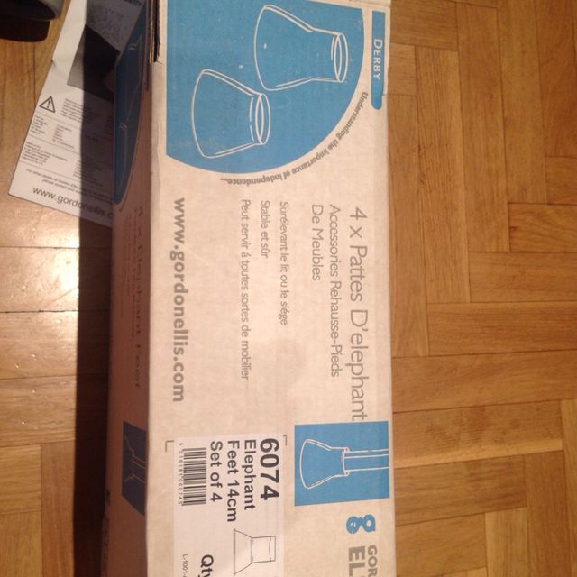 Patas de elefante cama muebles