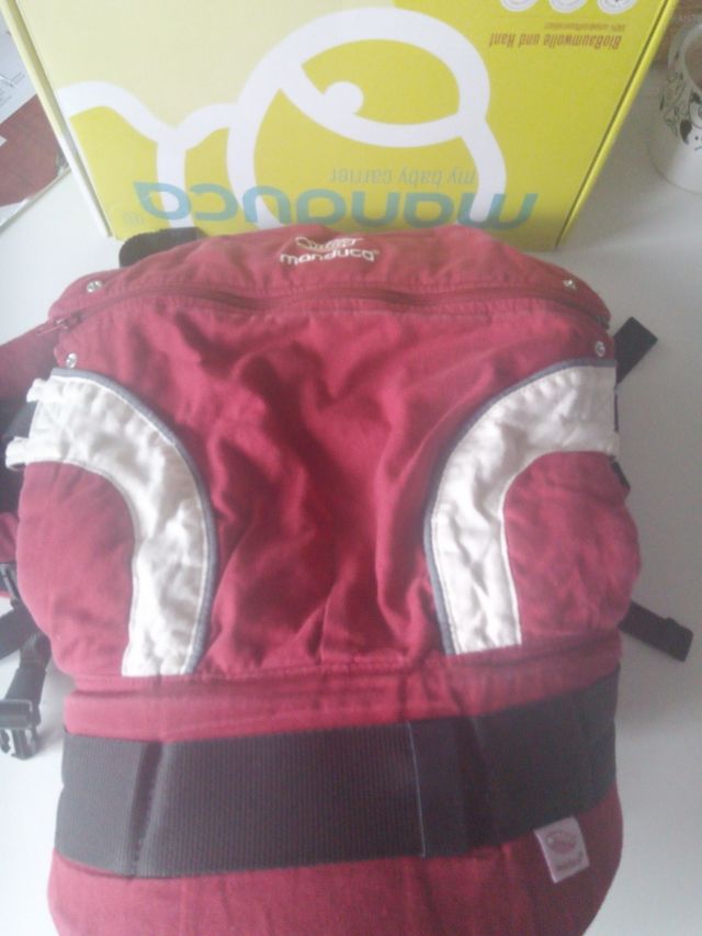 Manduca Mochila Portabebés Roja