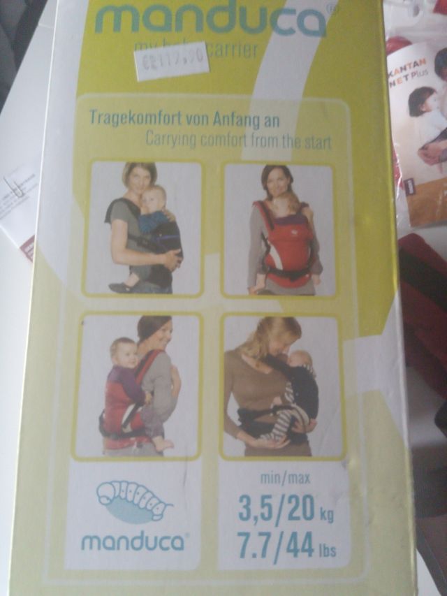 Manduca Mochila Portabebés Roja