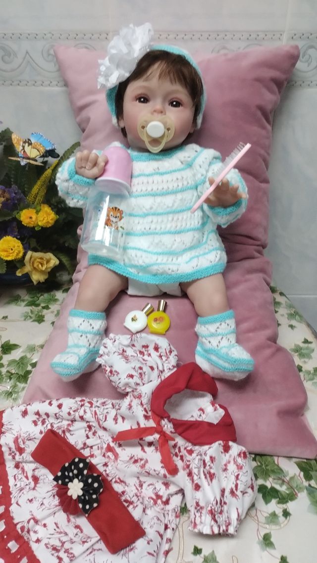 DOLL.REBORN.SILICONE VINIL.48CM.NEW ➕