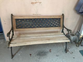 Banco de jardín de segunda mano en WALLAPOP