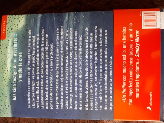 Novela: La mujer del camarote 10