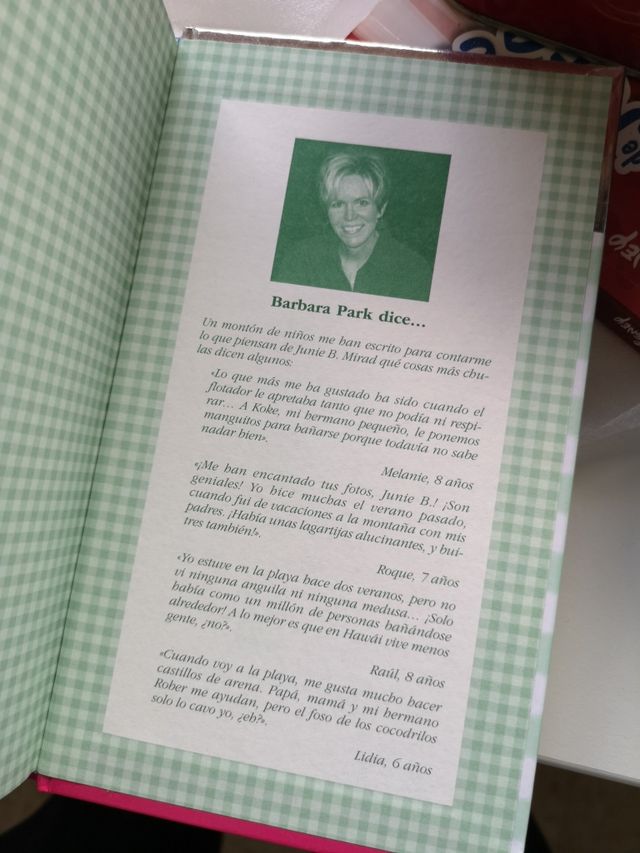 Junie B. Jones de vacaciones - Barbara Park