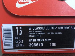 Nike Cortez Cherry de segunda mano por 45 EUR en Madrid en WALLAPOP